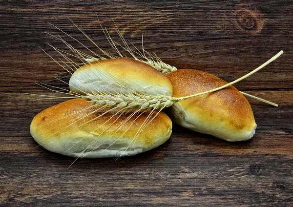 Hembakade bullar — Stockfoto