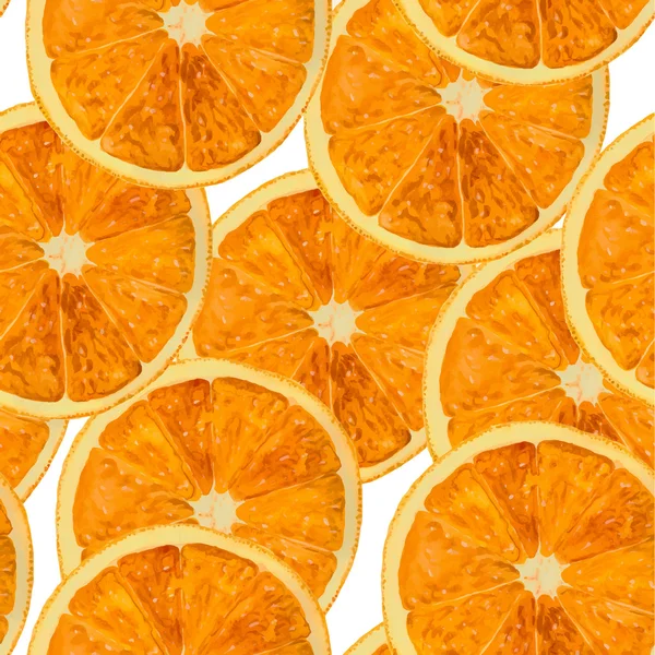 Orange watercolor pattern. Seamless background illustsration. — Stock Photo, Image