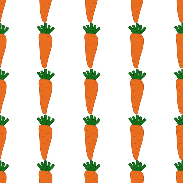 Seamless pattern with carrots — Stock Photo, Image