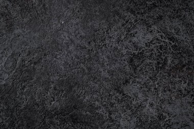 Volkanik taş yüzeyinin siyah dokusu