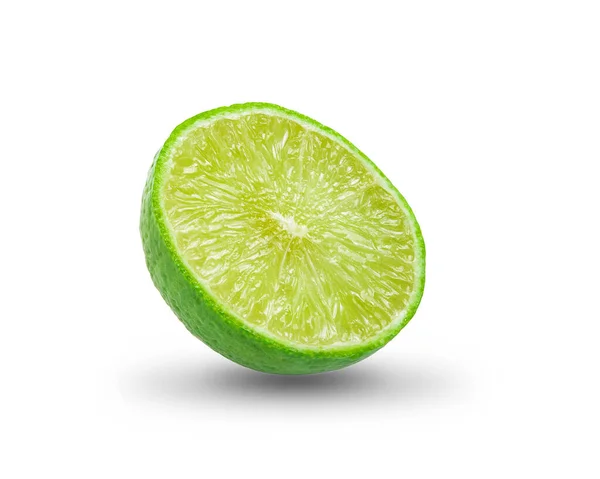 Beyaz Arka Planda Izole Edilmiş Limon — Stok fotoğraf