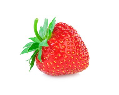 Çilekli. Taze olgun dut beyaz arka planda izole.