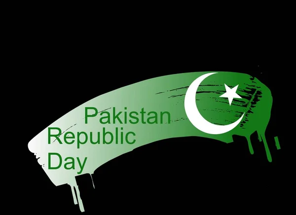 Pakistan Resolution Day Mars Med Kreativ Design Illustration Koncept Pakistan — Stockfoto