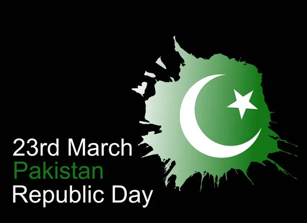 2015 Pakistan Resolution Day Creative Design Illustration Pakistan National Day — 스톡 사진