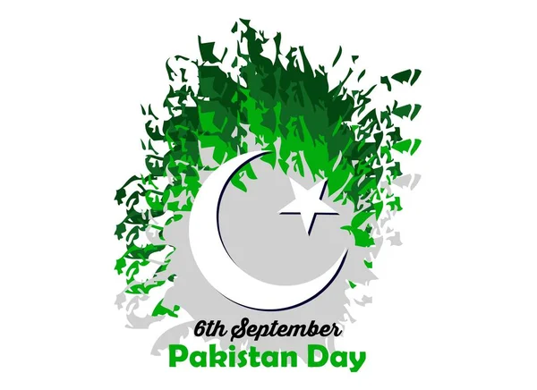 Día Independencia Pakistán Agosto Ilustración Del Diseño Tarjeta Felicitación Ondeando —  Fotos de Stock