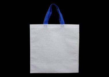 Beautiful Non Woven grocery shopping bag with black background clipart