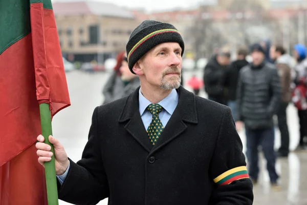 Nationalist rally, Vilnius — Stock Photo, Image