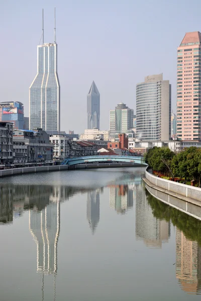Suzhou Creek, Shanghai — Stock Photo, Image