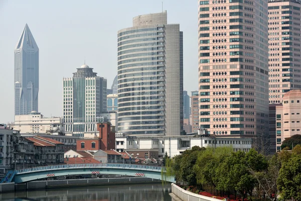 Suzhou Creek, Shanghai, China — Stock Photo, Image