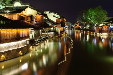 Wuzhen gece sahne