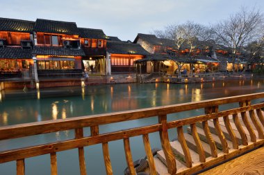 Wuzhen gece sahne