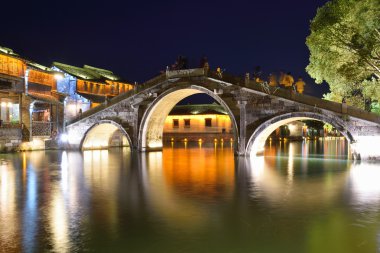 Wuzhen gece sahne