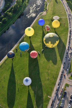 Sıcak hava balonları Vilnius