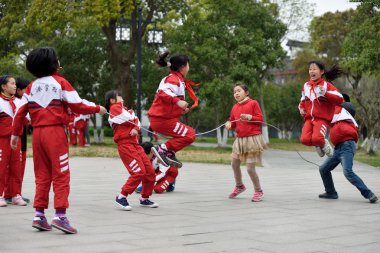 Çin okul çocukları