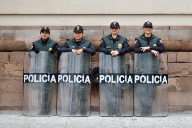 Polis Merkezi kare koruma