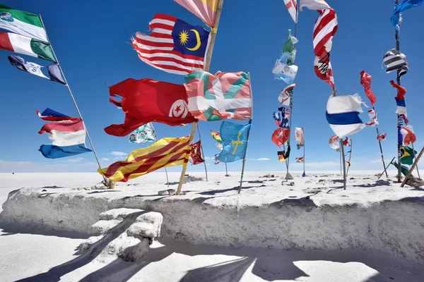 Flags of various nations, Bolivia — Stock Photo, Image