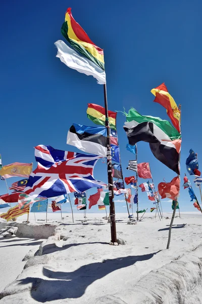 Flags of various nations, Bolivia — Stock Photo, Image