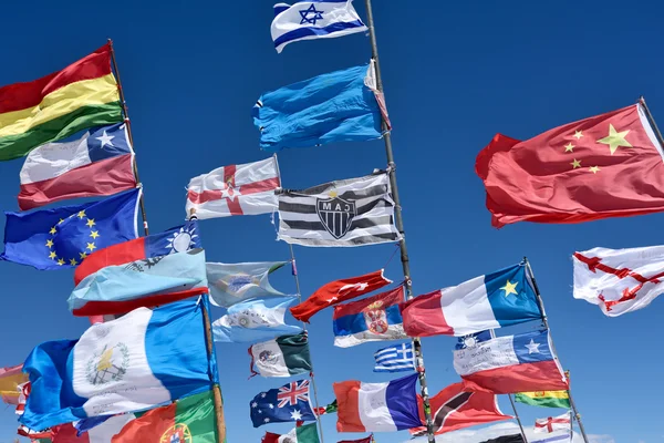 Flags of various nations, Bolivia — Stock Photo, Image