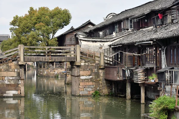 오래 된 마을 Wuzhen, 중국 — 스톡 사진