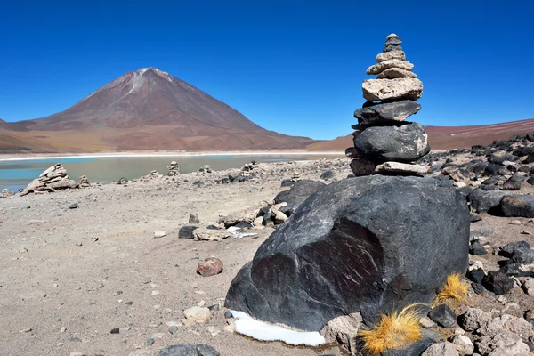 Licancabur stratovolcano Bolivia — Stock Photo, Image