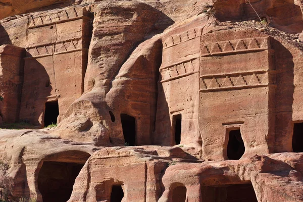 Petra Historische Archeologische Stad Zuidelijk Jordanië — Stockfoto