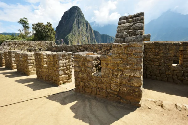 Ruins Village Machu Picchu Περού Νότια Αμερική — Φωτογραφία Αρχείου