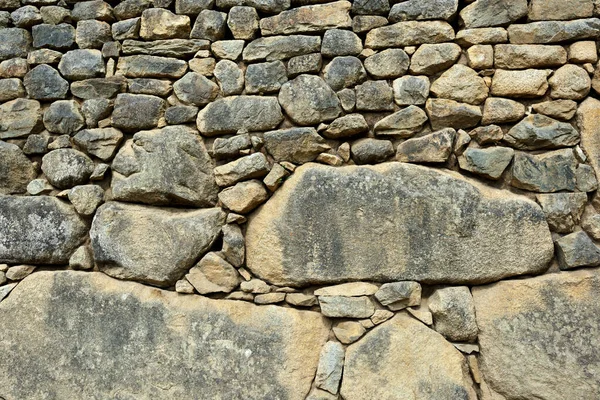 Стена Инков Деревне Мачу Пикчу Перу Южная Америка — стоковое фото