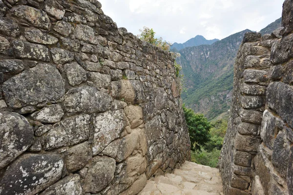 ซากปร งของหม Machu Picchu Peru อเมร กาใต — ภาพถ่ายสต็อก