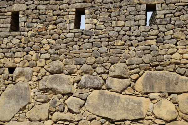 Ruins Village Machu Picchu Peru South America — Stock Photo, Image