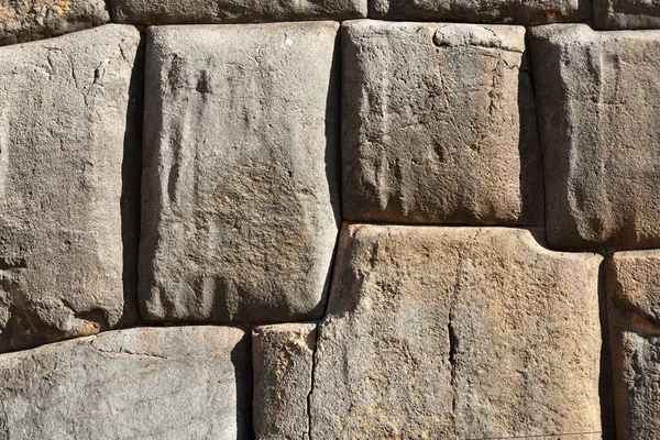 Close Van Ruïnes Van Saksaywaman Citadel Cusco Peru Het Historische — Stockfoto