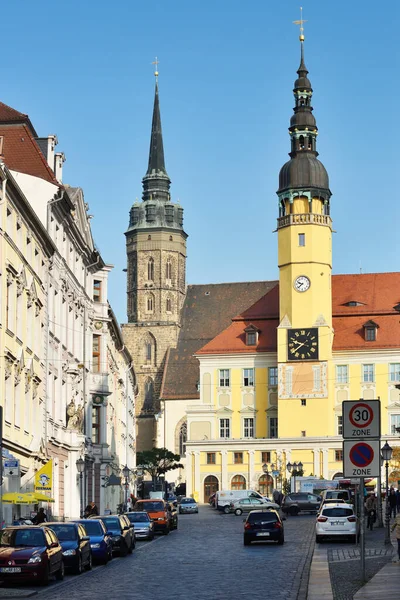 Bautzen Almanya Ekim Bautzen Belediye Binası Ekim 2015 Tarihinde Almanya — Stok fotoğraf