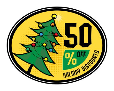 Satılık indirim işareti