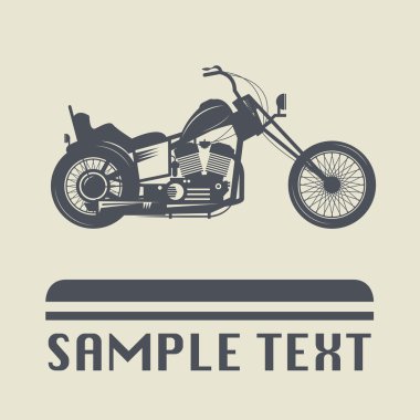 Motosiklet simgesini veya işareti