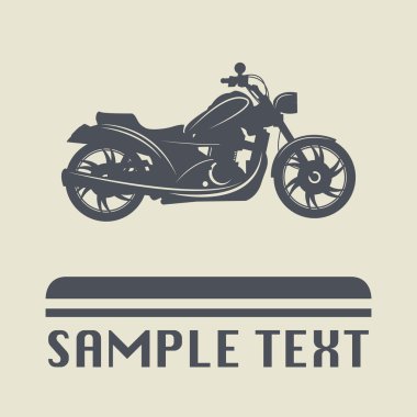 Motosiklet simgesini veya işareti
