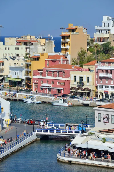 Agios nikolaos, Kreta, Griekenland — Stockfoto