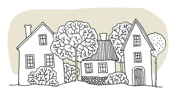 çizgi film el ev çizimi