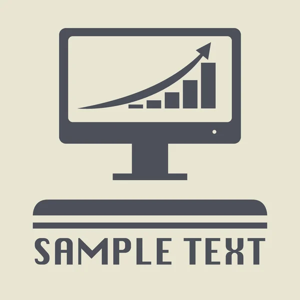 Grafik simgesini veya işareti — Stok Vektör