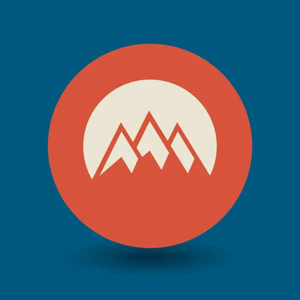 Symbole de montagne — Image vectorielle