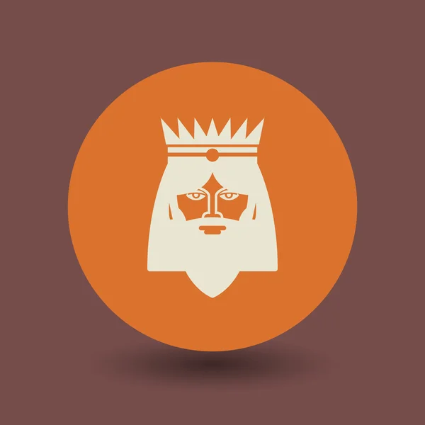 Koning symbool — Stockvector