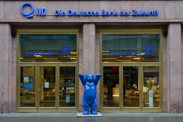 Gabinete do Banco Alemão (Deutsche Bank) — Fotografia de Stock