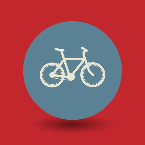 Symbole vélo — Image vectorielle