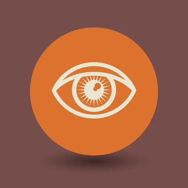 Символ глаза — стоковый вектор