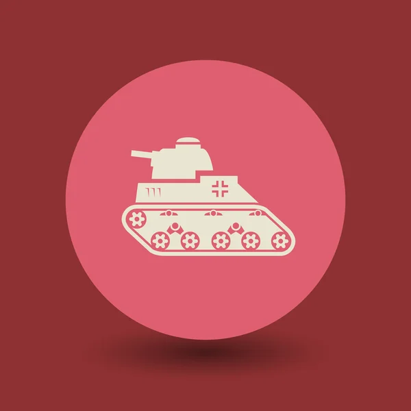 Simbol panzer - Stok Vektor