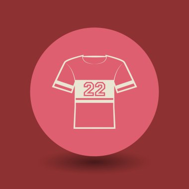 Spor T-shirt simgesi