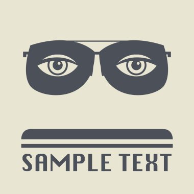Gözlük simgesi veya işareti