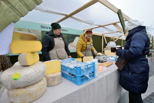 Traditional crafts fair, Vilnius — Stock Photo, Image