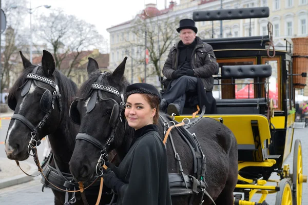 Traditionele ambachten eerlijke, Vilnius — Stockfoto