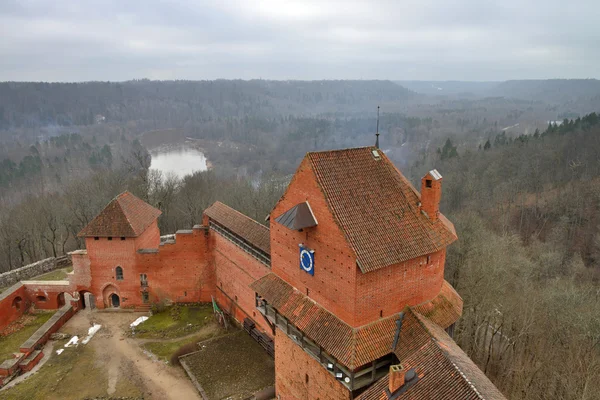 Castello di Turaida, Lettonia — Foto Stock