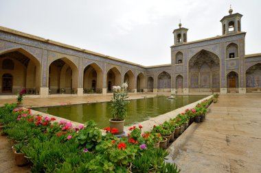 Şiraz, Güney Iran'Nasır el-mülk Camisi