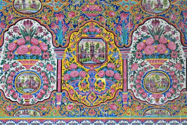 Kiremitli arka plan, Iran